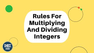 Rules for Multiplying and Dividing Integers  Grade 8 Math  Unit 1  Lesson 3 [upl. by Yramliw]