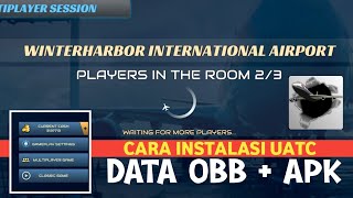 How to Install data obb  Apk Livery ‼️ Unmatched Air Traffic Control M0D Version [upl. by Adnek]