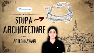 Art amp Culture Visual Arts  Indian Architecture  Stupa Architecture  UPSC  Arti Chhawari [upl. by Merat]