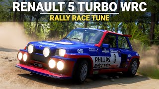 Forza Horizon 5 Tuning  Renault 5 Turbo WRC FH5 AntiLag Rally Build Tune amp Gameplay [upl. by Chaworth]