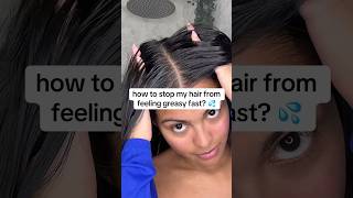 nobody tells you this about oily hair 😱  hair growth tips youtubeshort hair hairgrowth [upl. by Dorraj]