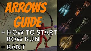 BEST ARROWS  HOW TO START YOUR BOW RUN ELDEN RING [upl. by Yslehc]