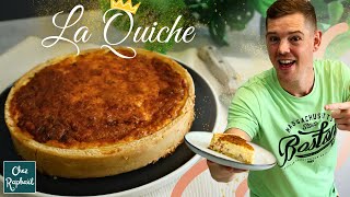 La Meilleure Quiche Lorraine  Recette Traditionnelle Facile et Savoureuse [upl. by Afatsuom]