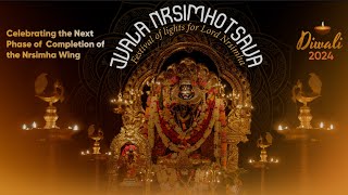 TOVP Jvala Nrsimhotsava Festival of Lights for Lord Nrsimhadeva  LIVE [upl. by Georgine472]