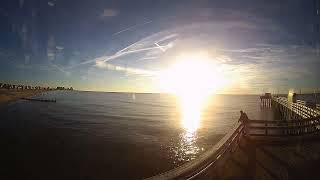 Todays 11022024 Margate Fishing Pier Sunrise [upl. by Odranar]