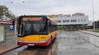 SPECJAL NA 400 SUBÓW MZA Warszawa  Solaris Urbino 12 III 1513 🚍169➡️Bródno  Podgrodzie OPIS [upl. by Anabahs47]