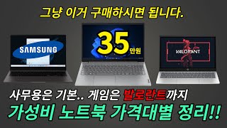 2024년 가성비 노트북 추천ㅣ30만원대ㅣ삼성노트북ㅣ사무용노트북ㅣ게임용노트북ㅣ발로란트까지 갓성비 추천노트북 [upl. by Aryahay]