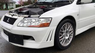 2001 Mitsubishi EVO 7 Lancer 20L Turbo EVOLUTION 4G63 AWD VII JMD SPEC RHD w UPGRADES [upl. by Enilemme837]