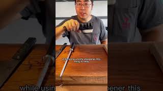 How to sharpen knives at home [upl. by Hogg118]