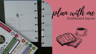 Plan with me  Mini HP Dashboard [upl. by Nujra]