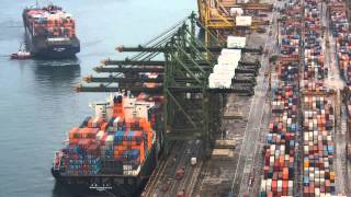 Singapore Container Terminal [upl. by Anastase120]