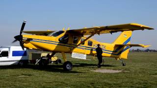 Turboprop engine start and sound  Technoavia SM92T Turbo Finist Michałków EPOM [upl. by Eeryt]