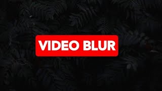 VIDEO BLUR [upl. by Ashely]