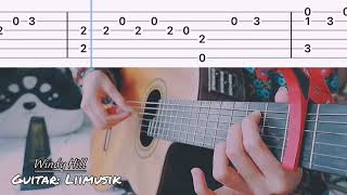 Liimusik Guitar Tab WINDY HILL  hướng dẫn slow [upl. by Gnidleif437]