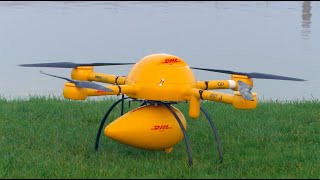 DHL Parcelcopter Testflight [upl. by Carpenter]