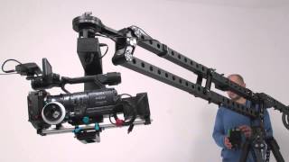 Первый тест крана SlideKamera ROAD JIB PRO и моторизированной головы SlideKamera X Head [upl. by Akimad447]