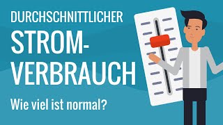 Durchschnittlicher Stromverbrauch – wie viel ist normal amp wie kann man sparen  cheapenergy24 [upl. by Kinchen837]