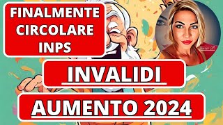 🏆 Aumento Pensioni Invalidi Ufficiale 2024 💰 [upl. by Leahcir]