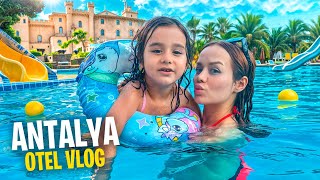 ANTALYA TATİL VLOG İLK GÜN  Gamze Karta Öykü Karta [upl. by Greiner228]