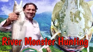 wallago Attu Fishing  Big Wallago Attu fish  Mangla Dam Mirpur Azad Kashmir  catfish fishing [upl. by Ajnin]