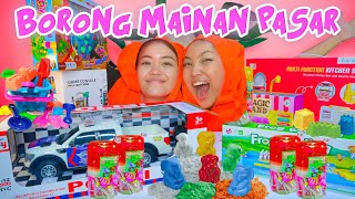 BORONG MAINAN ANEH DI SURGA MAINAN  SLIME PULAU BOWLING KODOK🐸 MESIN CUCI PIRING 🍽 PART 2 [upl. by Booma]