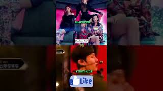 Blackpink DDU DUDDU vs stray kids DDU DUDDU [upl. by Saxena]