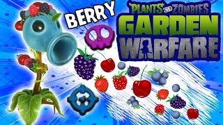 Berry Pea Shooter is the Master New Plants vs Zombies Garden Warfare Aquafina Character [upl. by Anon273]