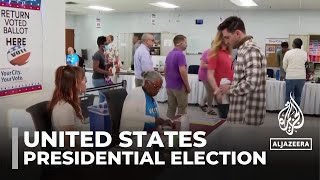 US elections Voting begins ahead of official November 5 date [upl. by Quennie]