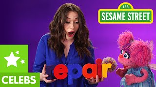 Sesame Street Repair with Kat Dennings and Abby [upl. by Glenine207]