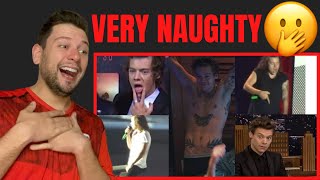 The naughty side of Harry Styles GAY MAN REACTS  Reaction [upl. by Vince]