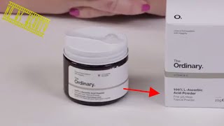 Deciem’s The Ordinary L Ascorbic Acid Powder Review and How To Use Suggestions [upl. by Aciamaj]