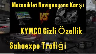 Kymco Gizli Özellik  Motosiklet Navigasyona Karşı  Cuma Trafiği istanbul motovlog [upl. by Eran]