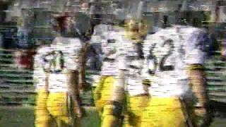 Brearley Football 1985 Playoff Game vs Cedar Grove [upl. by Wilburn]