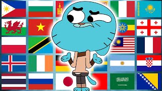 Gumball Watterson in 70 Languages Meme [upl. by Atik]