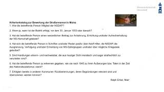 „Straßennamen als geschichtskulturelle Quelle Theoretische Überlegungen amp praktische Erfahrungen“ [upl. by Evander]