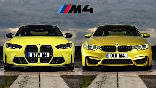 2021 BMW M4 vs Old BMW M4 [upl. by Eikram67]