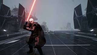 Darth Malgus vs Republic Troopers [upl. by Fransisco]