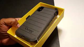 Best quotRUGGEDquot Case Otterbox Defender iPhone XS Max  Installation Tips [upl. by Aimet]