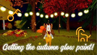 Getting the autumn glow Paint horse in WHI [upl. by Kcirrek]