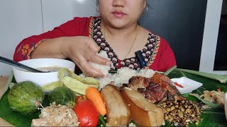 Kumhlui thlah nan  Shillong vawksa rep  Maite  kawhtebel  vawk vun bawl  Mizo mukbang [upl. by Territus]