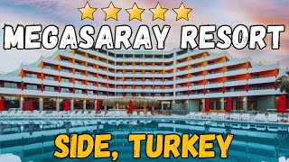 Megasaray Resort Side  Side Turkey AllInclusive Resort [upl. by Aihsatan]