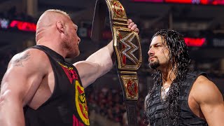 Full Brock Lesnar vs Roman Reigns rivalry WWE Playlist [upl. by Frost]