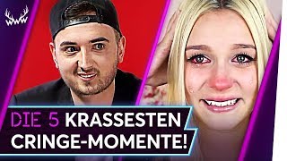 Die 5 KRASSESTEN CringeMomente auf YouTube  TOP 5 [upl. by Donaugh175]