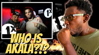 RETRO QUIN FIRST REACTION TO UK ARTIST AKALA  Akala Fire In The Booth Part 4 Reaction [upl. by Adnaram978]