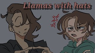 Llamas with hats  Oc Animatic [upl. by Nennahs]