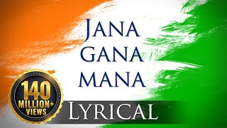 Jana Gana Mana HD  National Anthem With Lyrics  Best Patriotic Song [upl. by Nilreb]