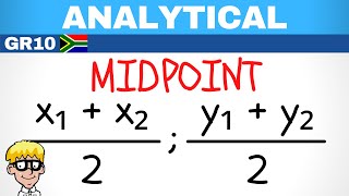 Analytical Geometry Grade 10 Midpoint [upl. by Jammal]