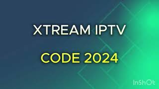 Xtream iptv code 2025 [upl. by Atteval258]