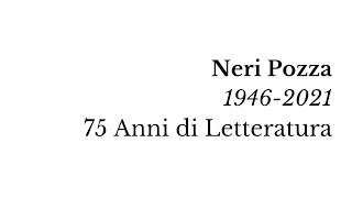 Neri Pozza 19462021 75 anni di letteratura [upl. by Yllatan]