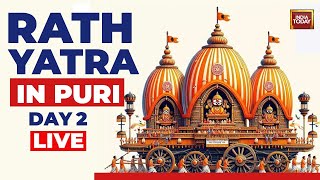 Puri Rath Yatra 2024 LIVE  Jagannath Rath Yatra LIVE  Odisha Rath Yatra 2024  India Today LIVE [upl. by Christabelle]